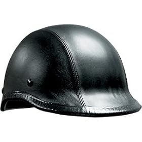 Polo Leather Novelty Motorcycle Helmet