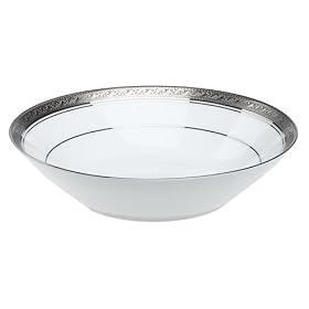 Noritake Crestwood Platinum Soup Bowls, Set of 4 by Noritake