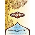 Yogi Throat Comfort, Herbal Tea Supplement, 16-Count Tea Bags (Pack of 6)
