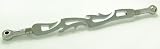HARLEY SOFTAIL CHROME BILLET SHIFT LINKAGE FLAME TYPE