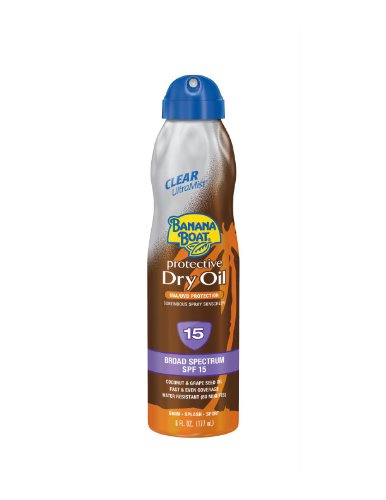 Banana Boat Spf#15 Continuous Spray Dry Oil 180 ml (Continuous Spray) Preisvergleich