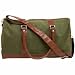 Embassy 18 Green Faux Leather Tote Bag