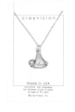 Clayvision Baby in Blanket Charm Necklace