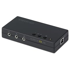TERRATEC Aureon 7.1 USB ext. Soundkarte 4 analoge Ausgaenge 2 Microeingaenge 1 Kopfhoerer Eingang schwarz