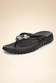 Step-Tone™ Embellished Flip-Flops with Nature-Step Technology™
