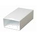 Outdoor Living : Architectural Mailboxes 5518W Universal Newspaper Receptacle Option - For All Post Configurations except Grande Post 5565 - White