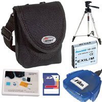 Advanced Accessory Kit for Casio Exilim EX-Z600 & Z-1050 Digital Cameras