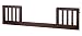Baby : Toddler Guard Rail for Hidden Hardware Cribs (M4801, M4001, M5921) in Espresso Finish By Da Vinci Baby Furniture
