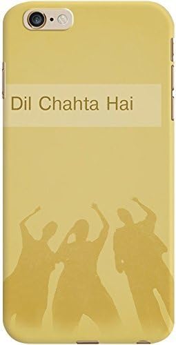 DailyObjects Dil Chahta Hai Case For iPhone 6 Plus Yellow