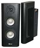 W22 On-Wall / In-Wall Compact Speaker - Black Oak