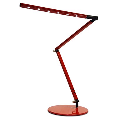 Daylight White Light Z-Bar Desk Lamp (Red) (43