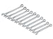 Jumbo Combination Wrench Set, 34 to 50mm - 10 Pieces