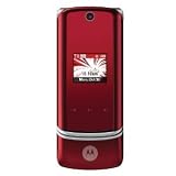 Motorola KRZR K1M (Red) with 1.3 Megapixel- Camera - Bluetooth Capable - 1XEVDO CDMA 2000 for Verizon Network