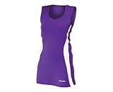 GILBERT Junior Eclipse Netball Dress, Purple/White, XXS