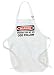 WARNING PROTECTED BY AN ODD FELLOW Full Length Apron with Pockets (Various Colors Available)