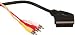 Scart Plug to 3 x Phono/RCA Plugs