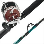 SportingGoods: 113HLW Reel Outer Banks Outfitters CS3080RS6 Rod Stand Up Combo