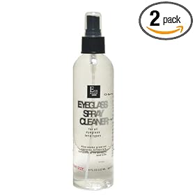 EyeMagine Eyeglass Spray Cleaner for All Eyeglass Lens Types, 8 Fluid Ounces (232 ml) (Pack of 2)
