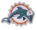 Miami Dophins Logo Hitch Cover