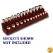 1/4 in. Drive Magnetic Black Socket Holder 4-14mm