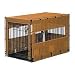 MidWest Bay Isle Collection Rattan Weave Dog Crates (Size: (42l x 26w x 28h'') - Mesh: 1.5 x 7 7/8''; Wire Gauge: 3, 6, 7, 9)