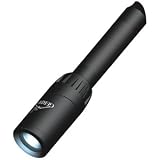 Reactor Flashlight, White LED, Black Body- Clam