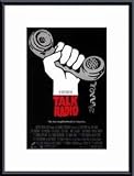 Talk Radio, Art Poster with Metal Frame, poster size: 11