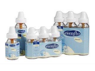 Evenflo Classic Glass Bottle 4 oz, 3-Pack