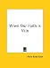 Book When Our Faith Is Vain