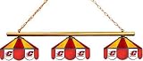 NCAA Central Michigan Chippewas 3-Light Game Table Lamp