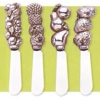 Berries Della Robbia 4-pc. Spreader Set by Boston Warehouse