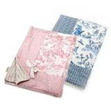 Bambini Blanket - color: Blue toile