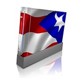 Puerto Rican Flag Design Skin Decal Sticker for Nintendo Wii Body Console