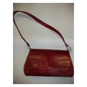 Ladies LIZ CLAIBORNE MONEY TALKS BOS CROC LIKE PURSE