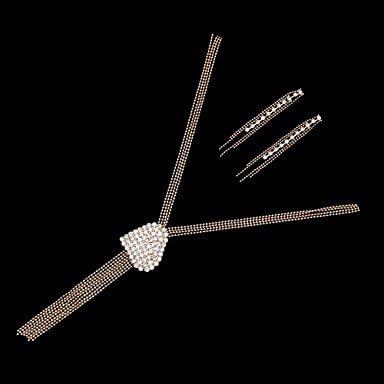 Women's l Alloy Necklace Earrings Set