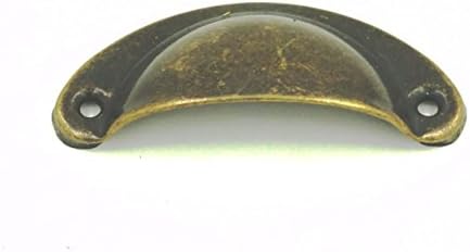 Jiewei Metal Kitchen Cabinets Furniture Wardrobe Medicine Handle Vintage Drawer Knobs Pulls, Antique Bronze