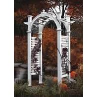 Brookfield Arbor (White) (86H x 82W x 57D) from Arbors & Trellises
