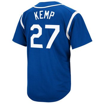 Matt Kemp Los Angeles Dodgers Majestic Wind Up Jersey - M