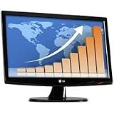 LG Electronics - LG W2243S-PF - LCD display - TFT - 21.5'' - widescreen - 1920 x 1080 - 300 cd m2 - 30000:1 (dynamic) - 5 ms - 0.248 mm - VGA - piano black