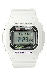 Casio Women's G5600A-7 G-Shock Blue Digital Dial Shock Resistant Watch