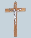Wall Crucifix - 10" Height - Olive Wood - IMPORTED FROM ITALY