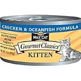 Nutro MAX CAT Chicken and Ocean Fish Formula Gourmet Classics Canned Kitten Food