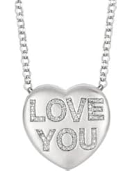 Sweethearts® Heart Shaped Necklace Pendant Sterling Silver 650271