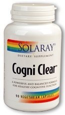 Solaray - Cogni Clear, 90 veggie caps