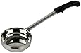 Excellante Portion Controllers Cooking Spoon, 1 Piece Mold,6 oz, Black Handle