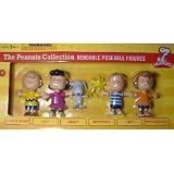 NJCroce Charlie Brown and The Peanuts Bendable Figures Set