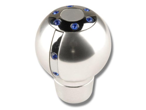 FK Automotive FKSK010009 FK Design Schaltknauf mit blauen Kristallen und Chrom-Absetzung B Preisvergleich