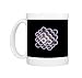 Platinum crystal, molecular model Photo Mugs