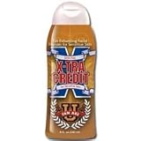 Tan Inc Tan ASZ X-tra Credit Facial Bronzer Tanning Lotion for Face and Sensitive Skin 8 oz