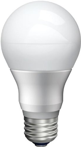 TOSHIBA E-CORE(イー・コア) LED電球 (光が広がるタイプ・密閉器具対応・フィンレス構造・E26口金・一般電球形・白熱電球40W相当・全光束485lm・電球色) LDA8L-G
